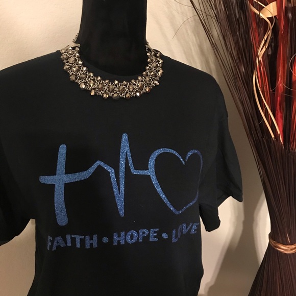 Tops - Faith, Hope, Love T-shirt 💙